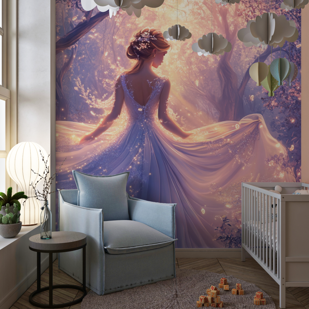 Princess Delicacy and Fairy Wallpaper | Murals Wallpaper