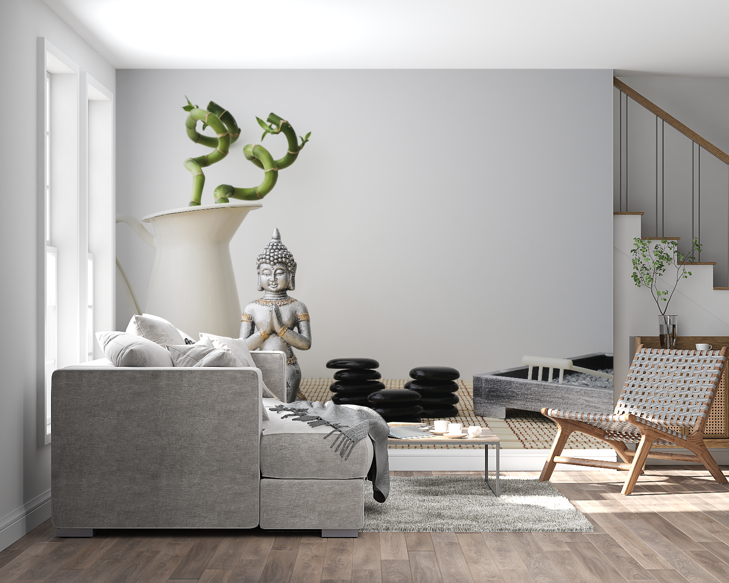 Zen Buddha Wallpaper | Murals Wallpaper