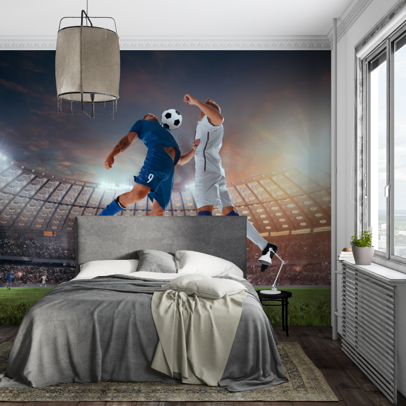 Soccer Players Wallpaper | Murals Wallpaper