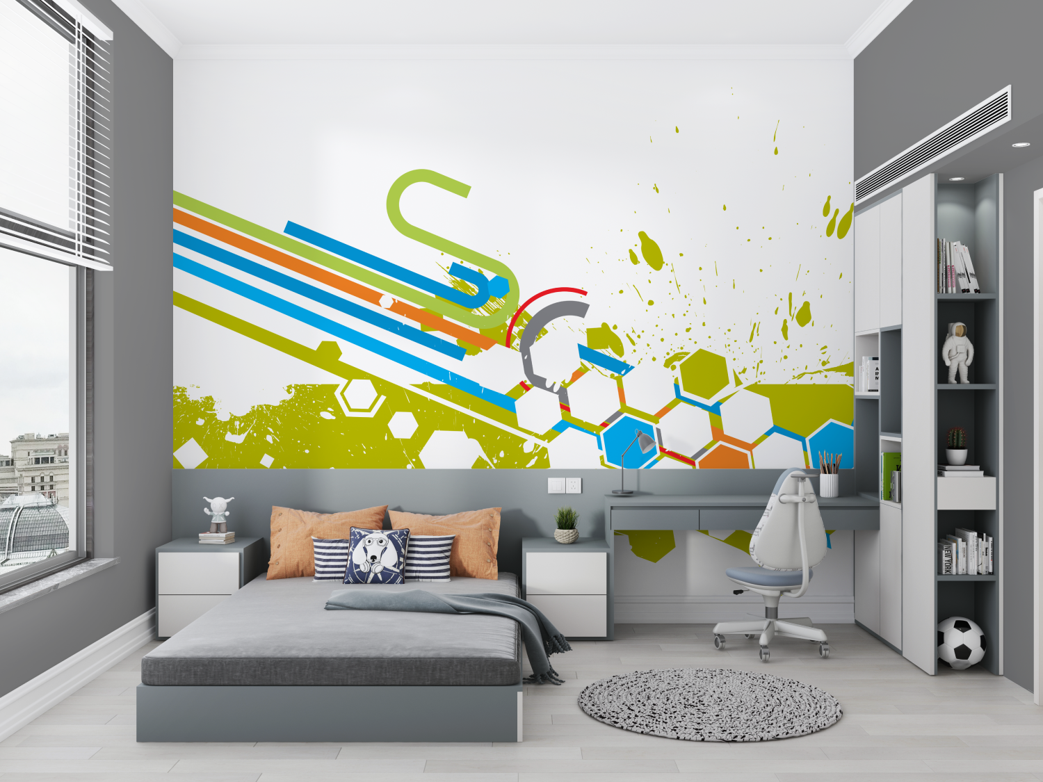 Soccer Logo Wallpaper | Murals Wallpaper