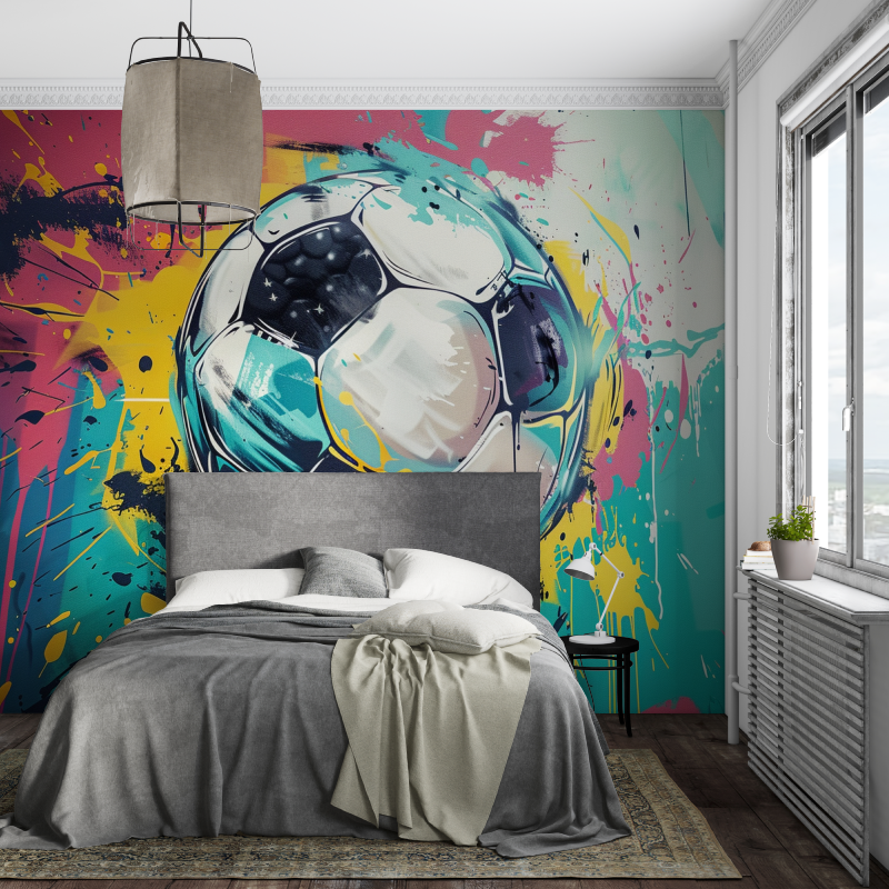 Torwart-Hintergrundbild | Wandbild-Hintergrundbild