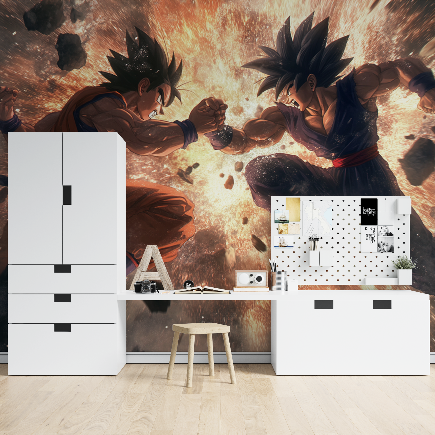 Son Goku Kampf-Hintergrundbild | Wandbilder