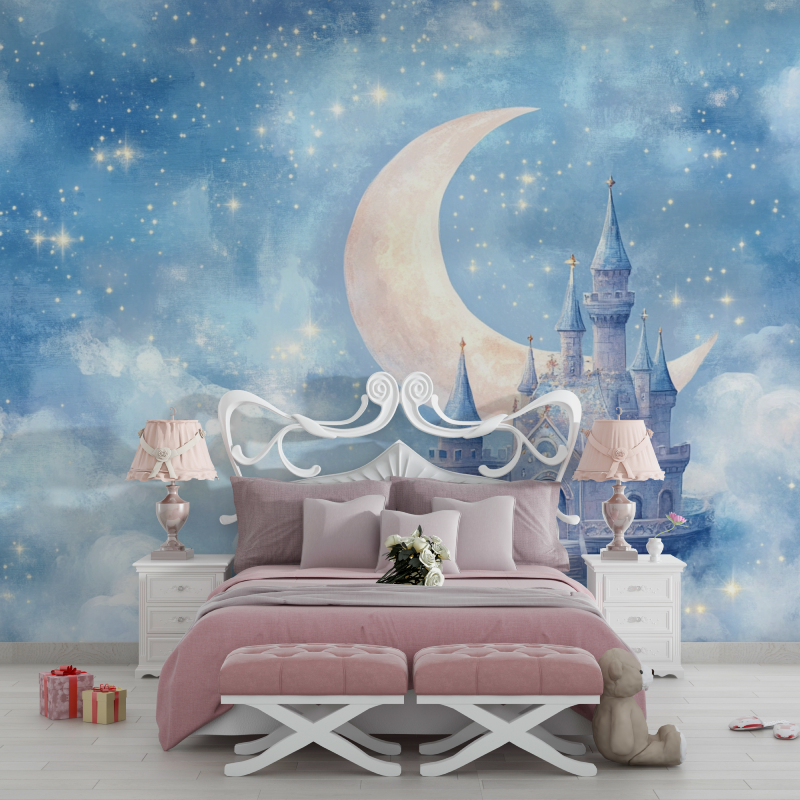 Baby Moon Wallpaper | Murals Wallpaper