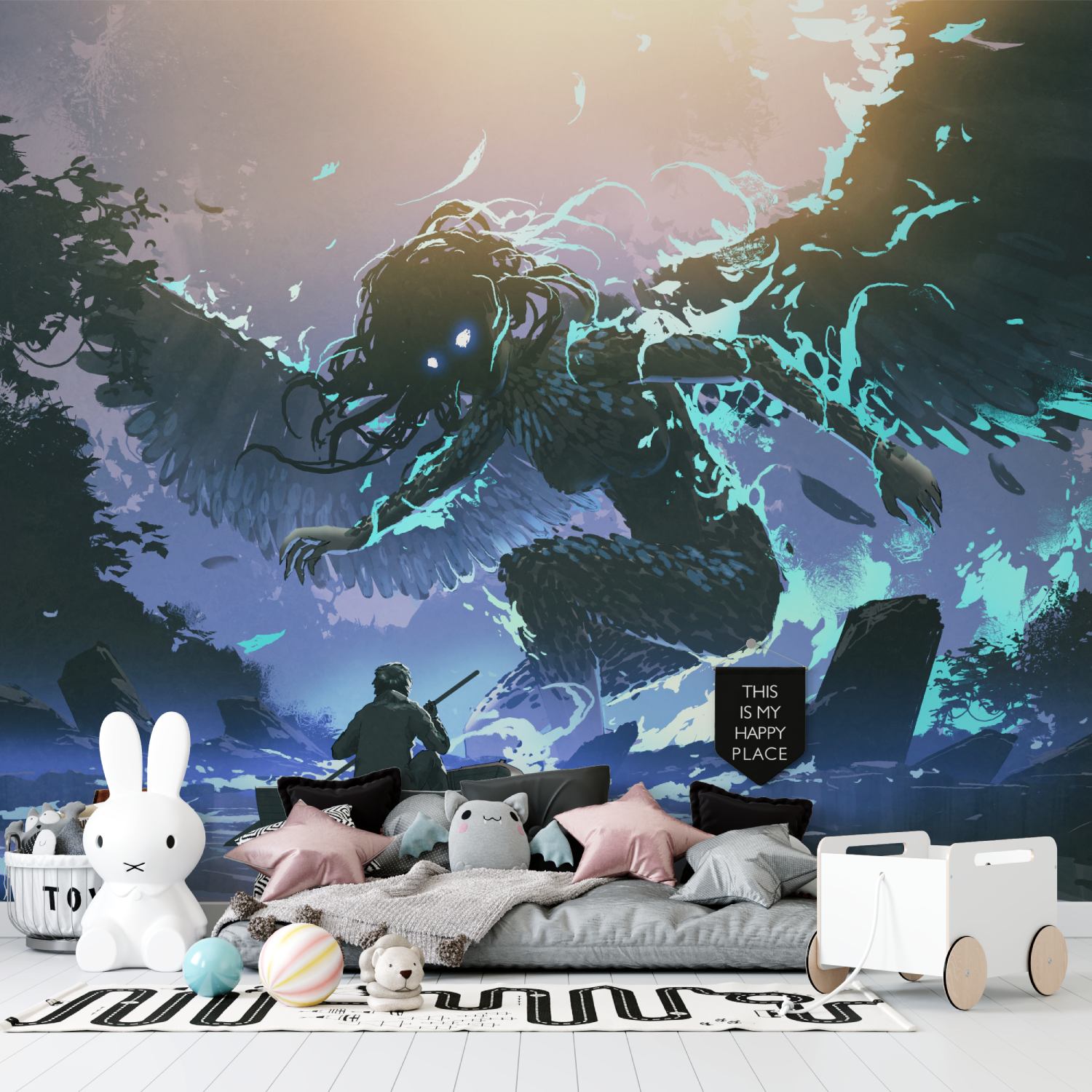 Electric Angel Wallpaper | Murals Wallpaper