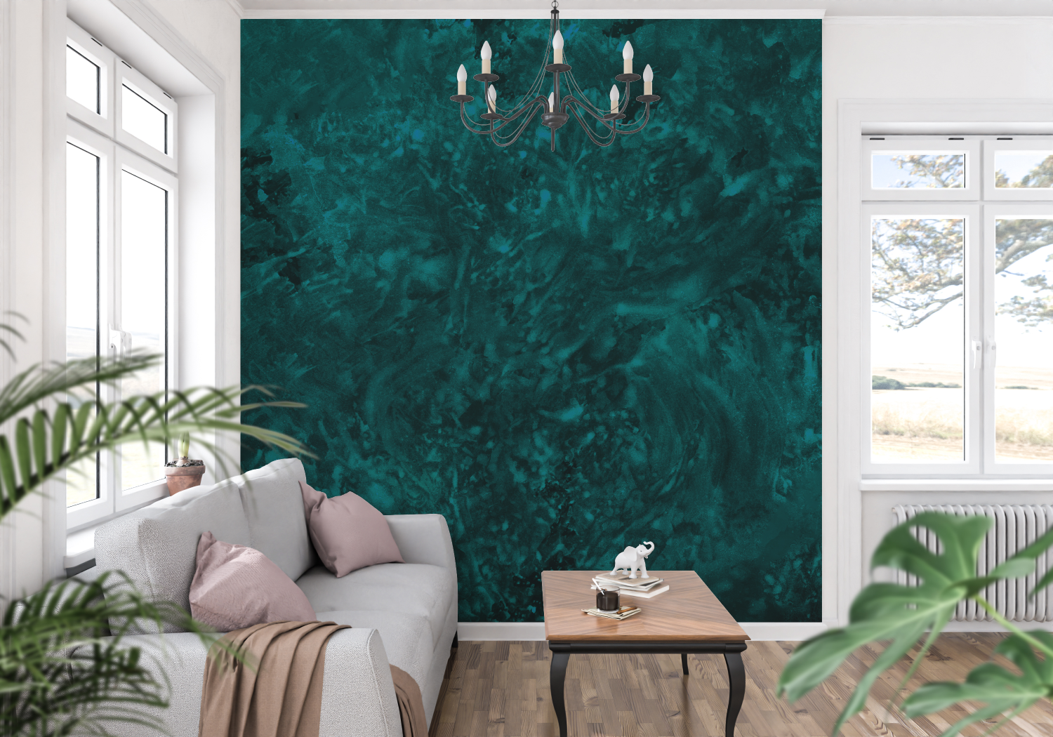 Emerald Green Wallpaper | Murals Wallpaper