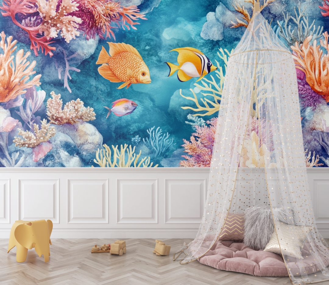 Underwater Fish Marine Wallpaper | Murals Wallpaper