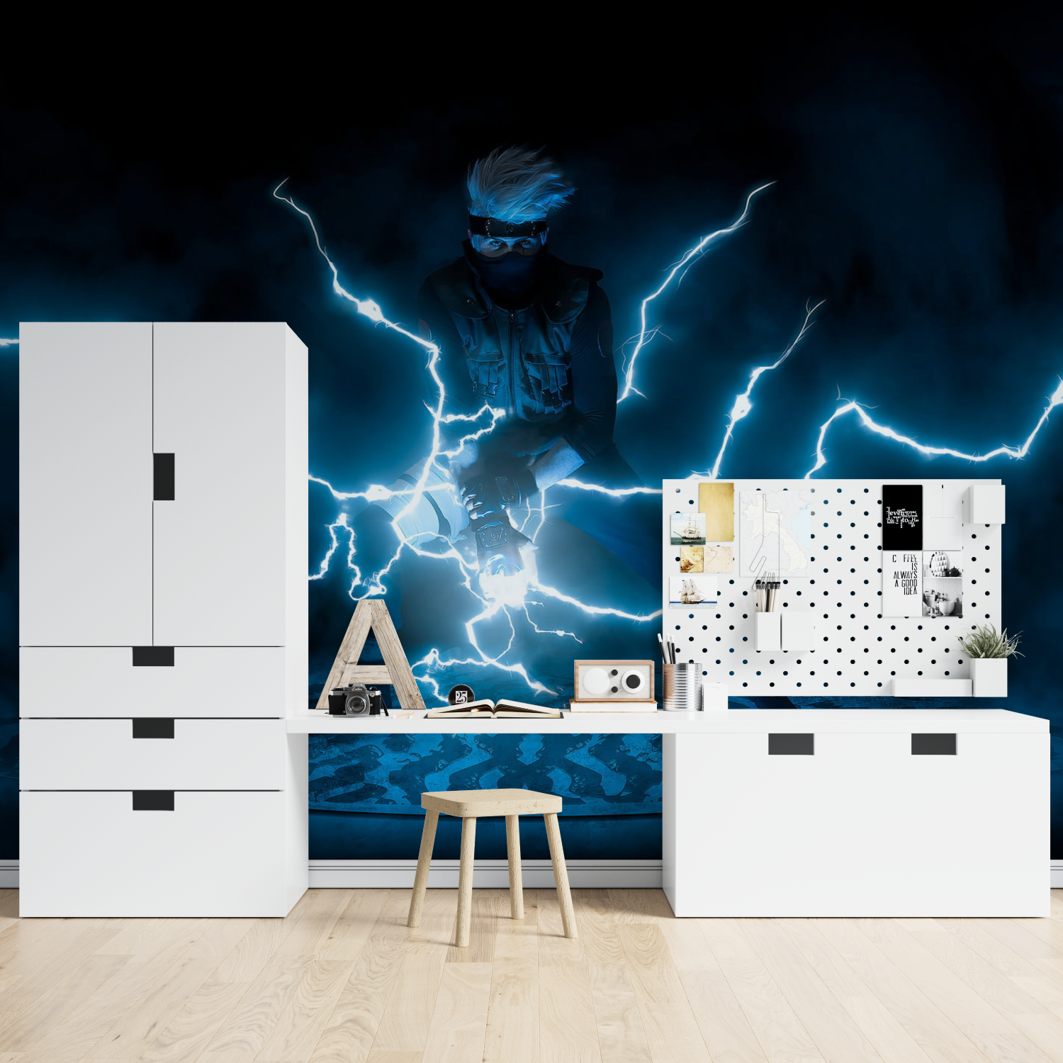 Naruto Electric Shetukin Wallpaper | Murals Wallpaper