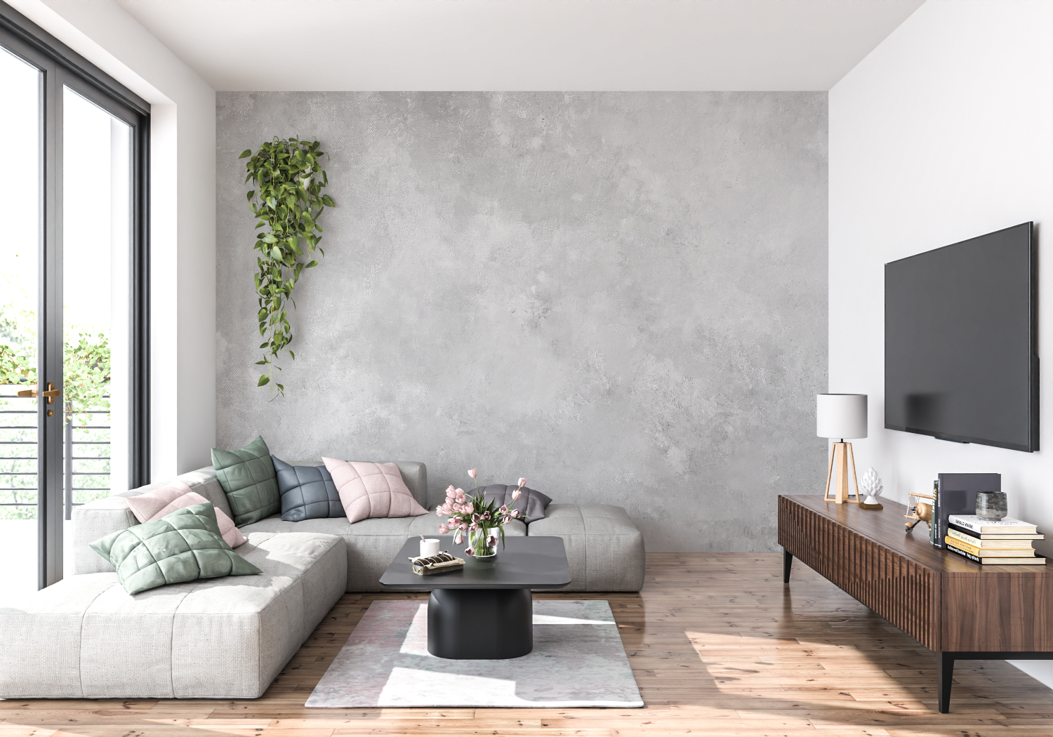 Hellgraue Tapete Esszimmer | Wandbilder Tapete