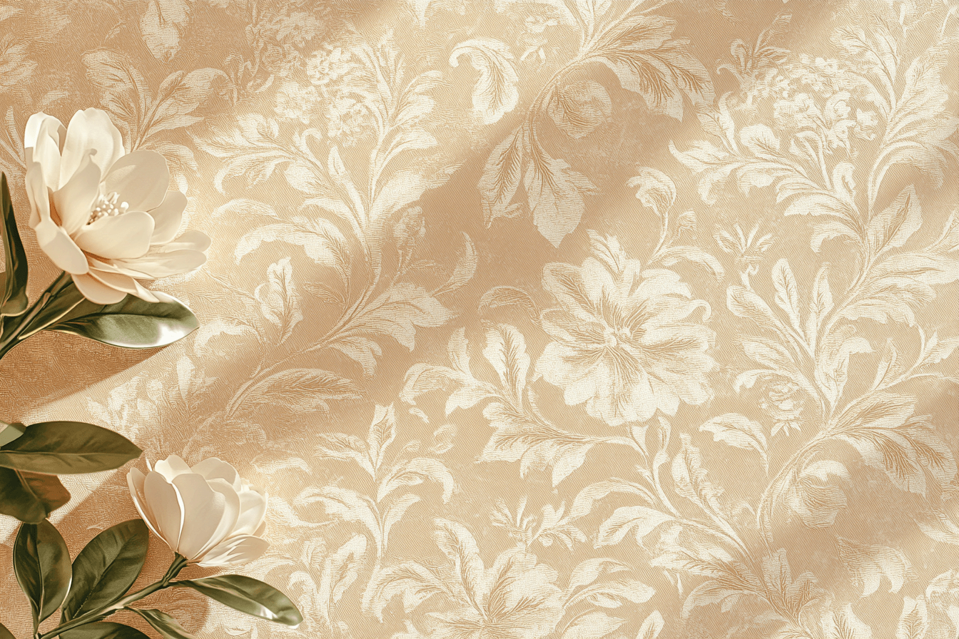 Terracotta Wallpaper with Yellow Ochre Accents | Murals Wallpaper