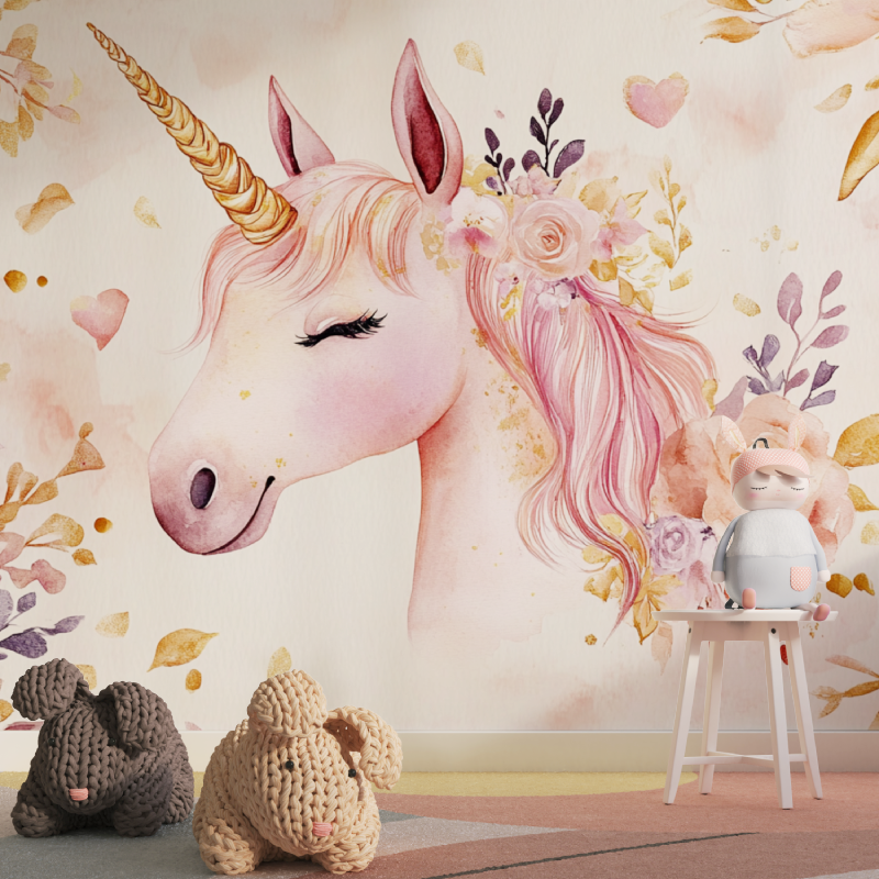 Unicorn Room Wallpaper Royal Decoration | Murals Wallpaper