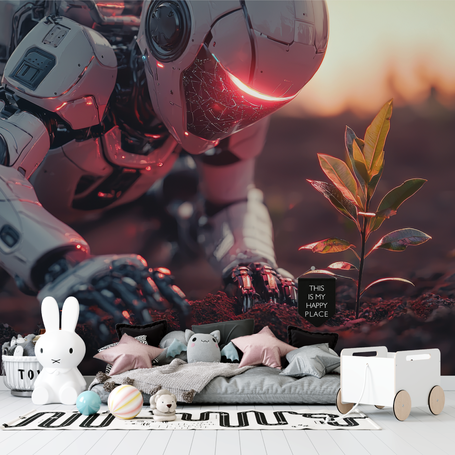 Future Robot Teen Wallpaper | Murals Wallpaper