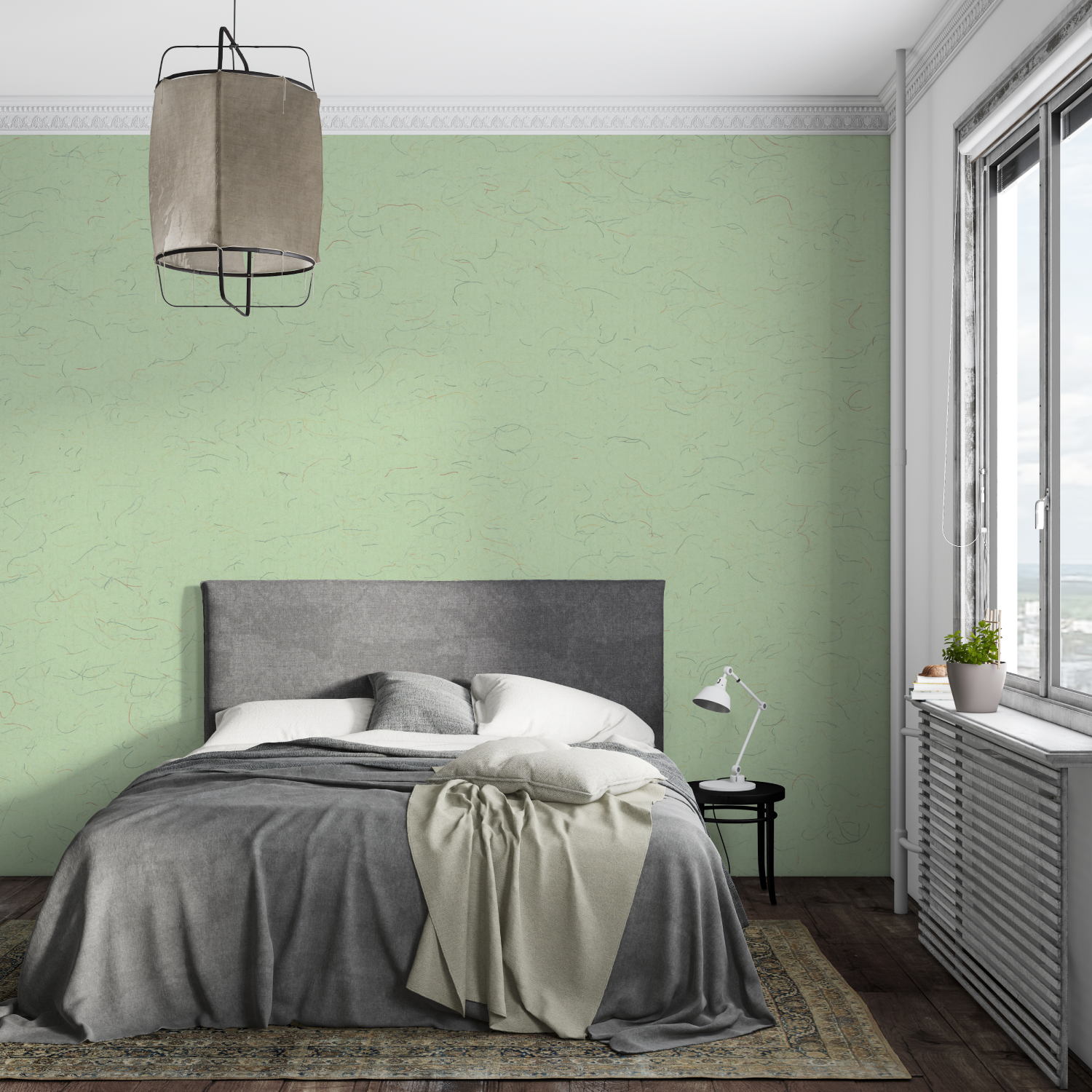 Light Green Solid Wallpaper | Murals Wallpaper