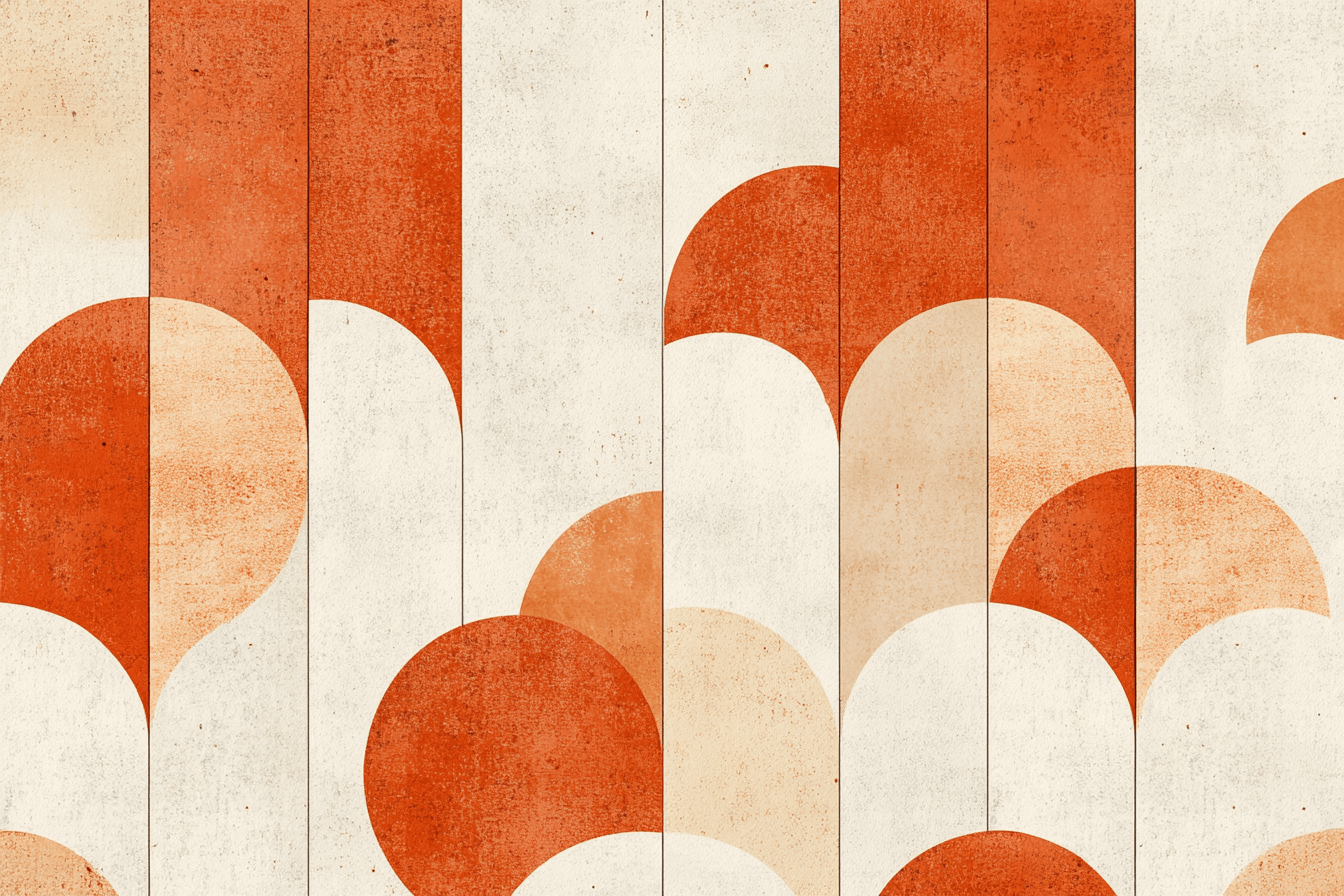 Terracotta Wallpaper Scandinavian Spirit | Murals Wallpaper