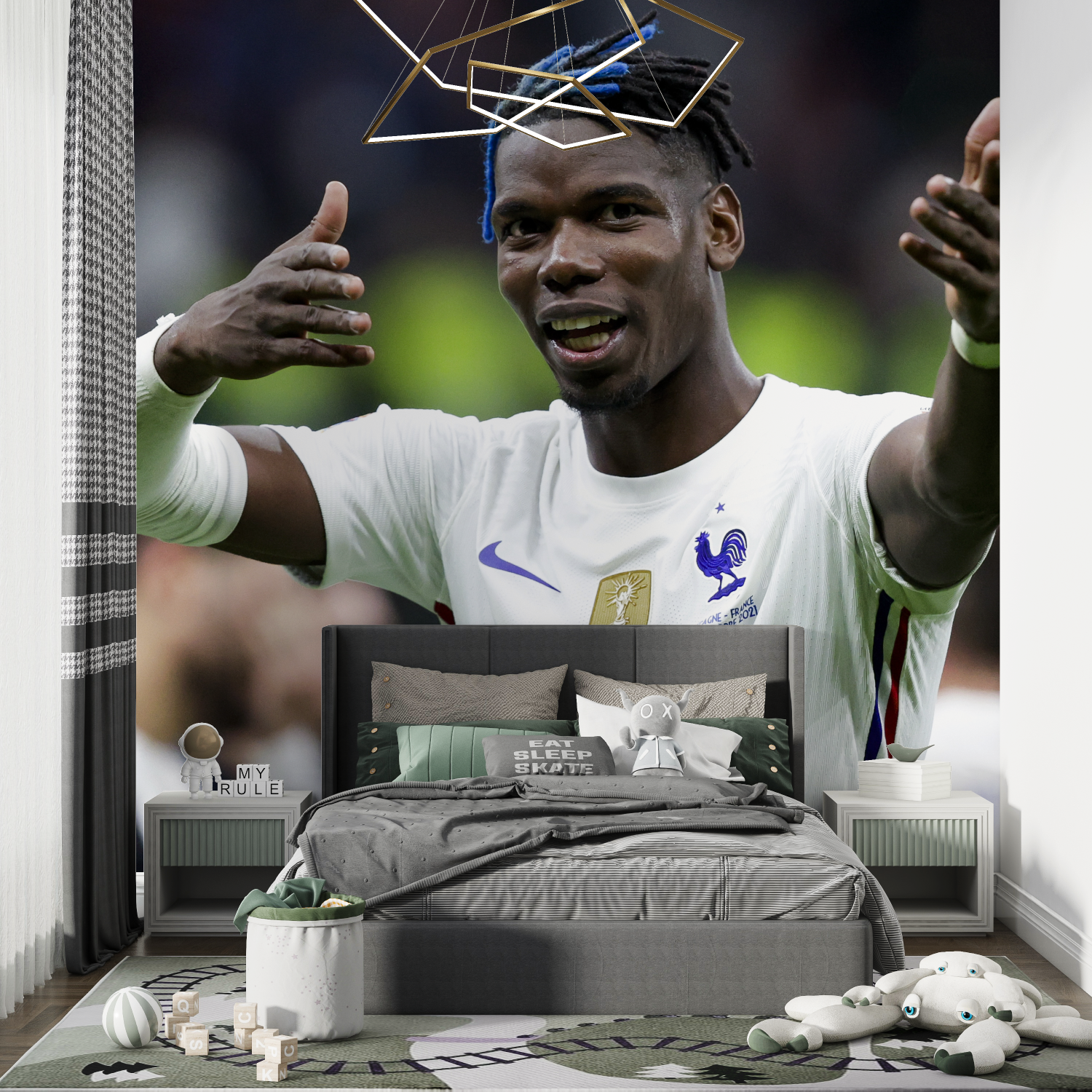 Pogba Soccer Wallpaper | Murals Wallpaper