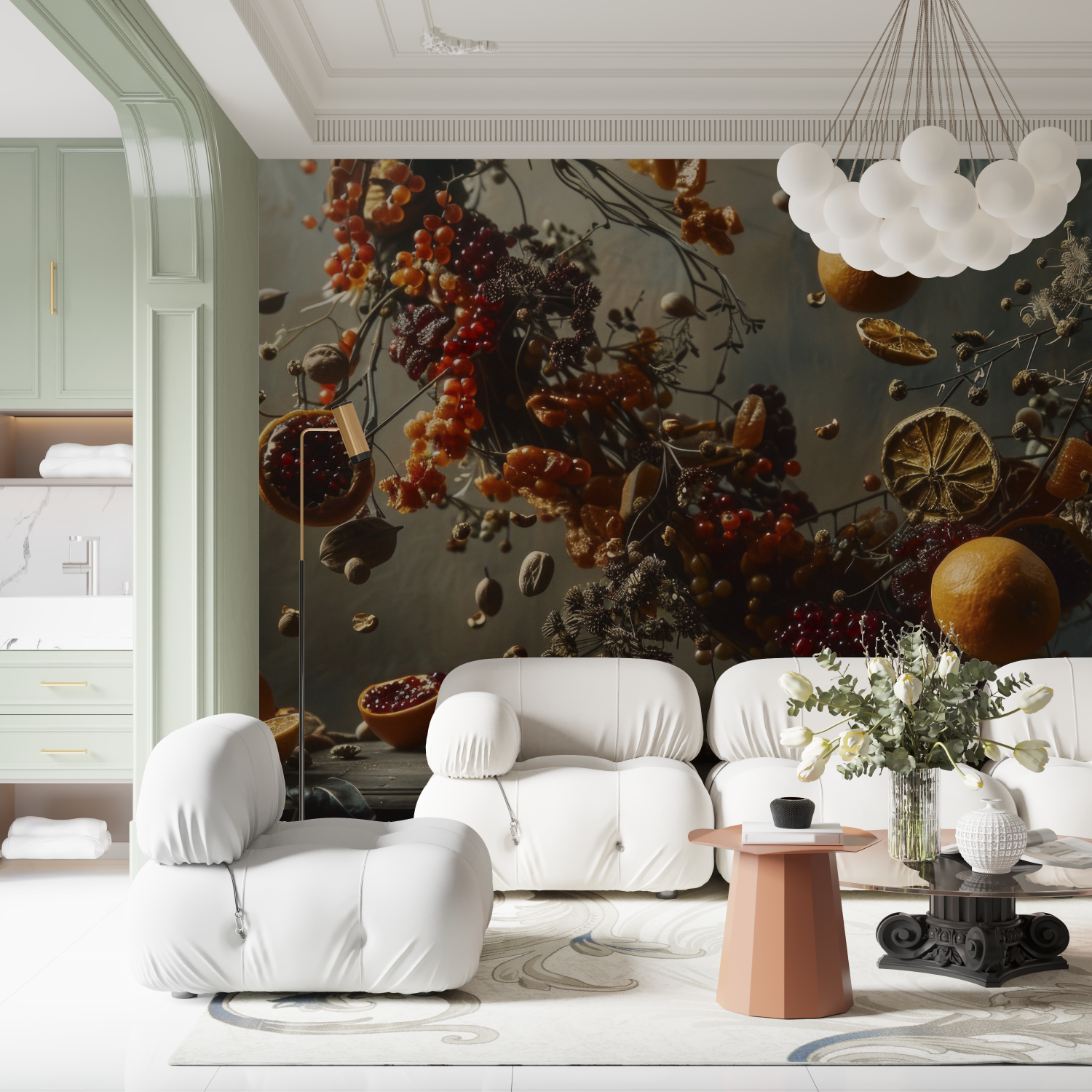 Kitchen 3D Wallpaper | Murals Wallpaper