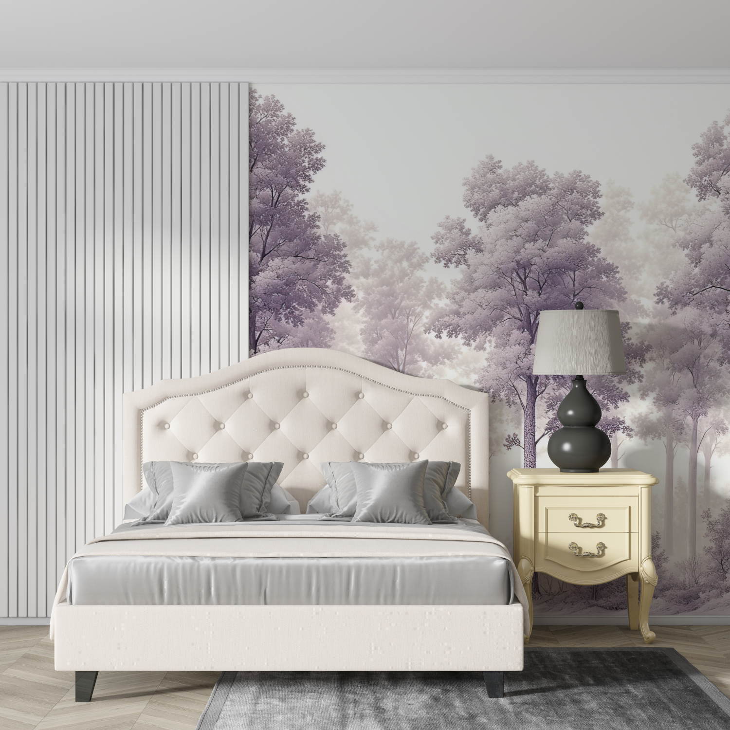 Purple Tree Wallpaper | Murals Wallpaper