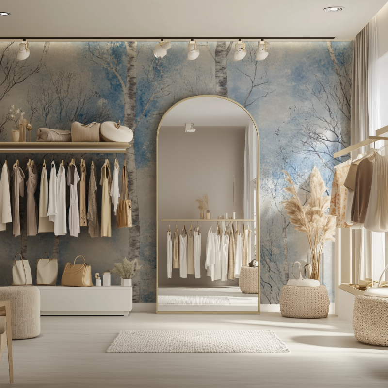 Snow Tree Wallpaper | Murals Wallpaper