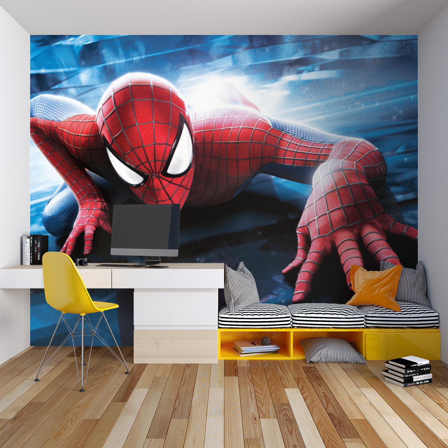 Spider-Man Climbing Wallpaper | Murals Wallpaper