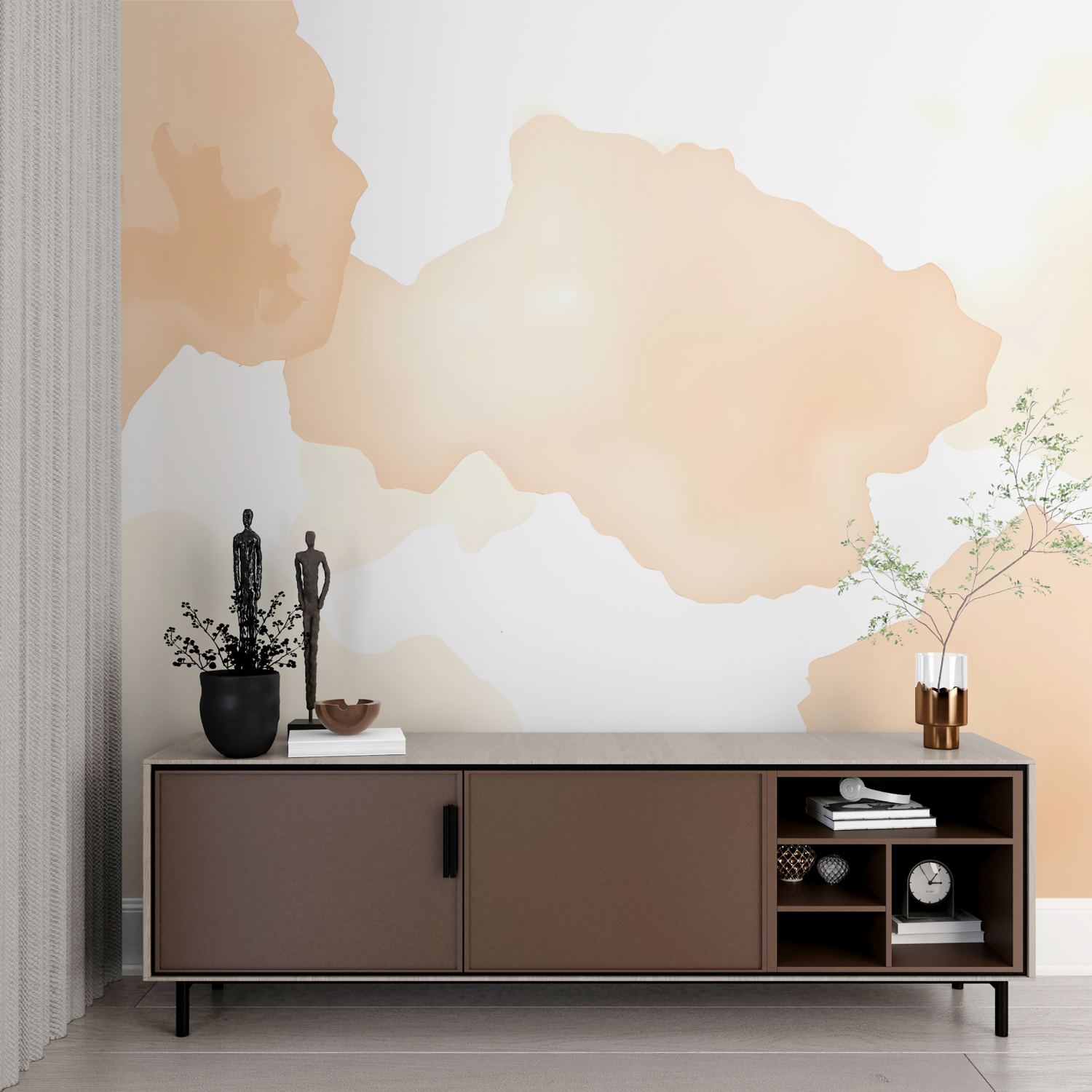 Soft Pastel Watercolor Wallpaper | Murals Wallpaper