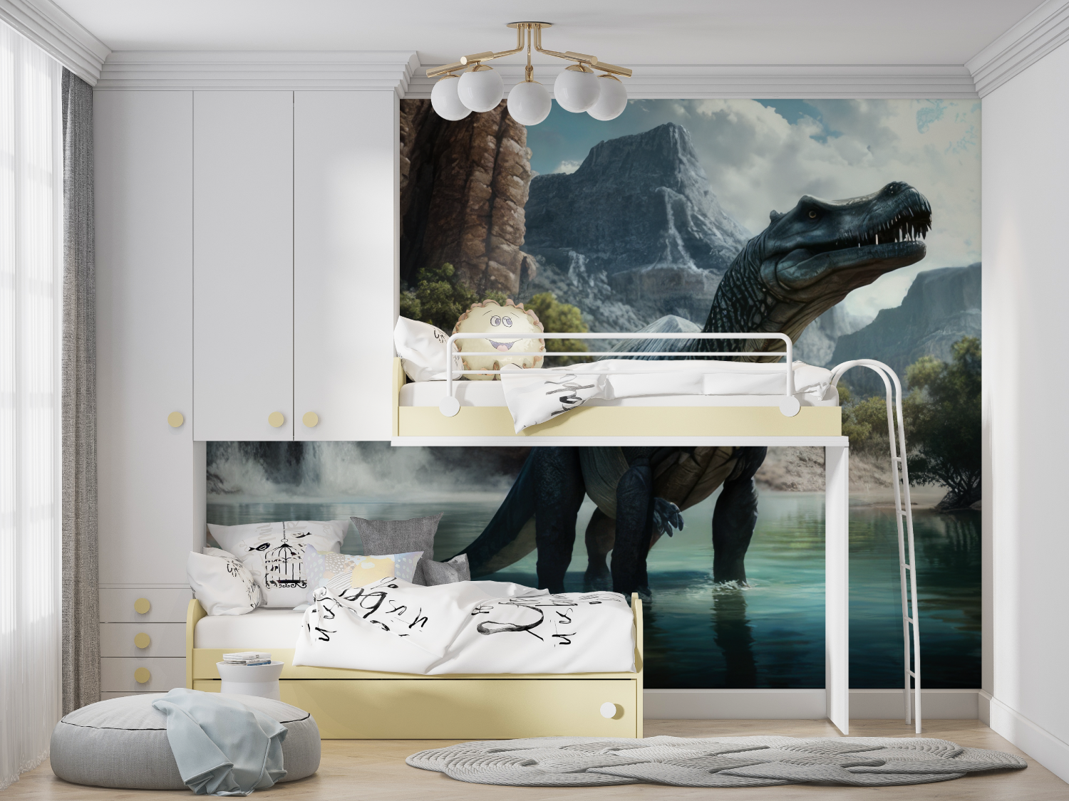 Dinosaur Wallpaper Drawing | Murals Wallpaper