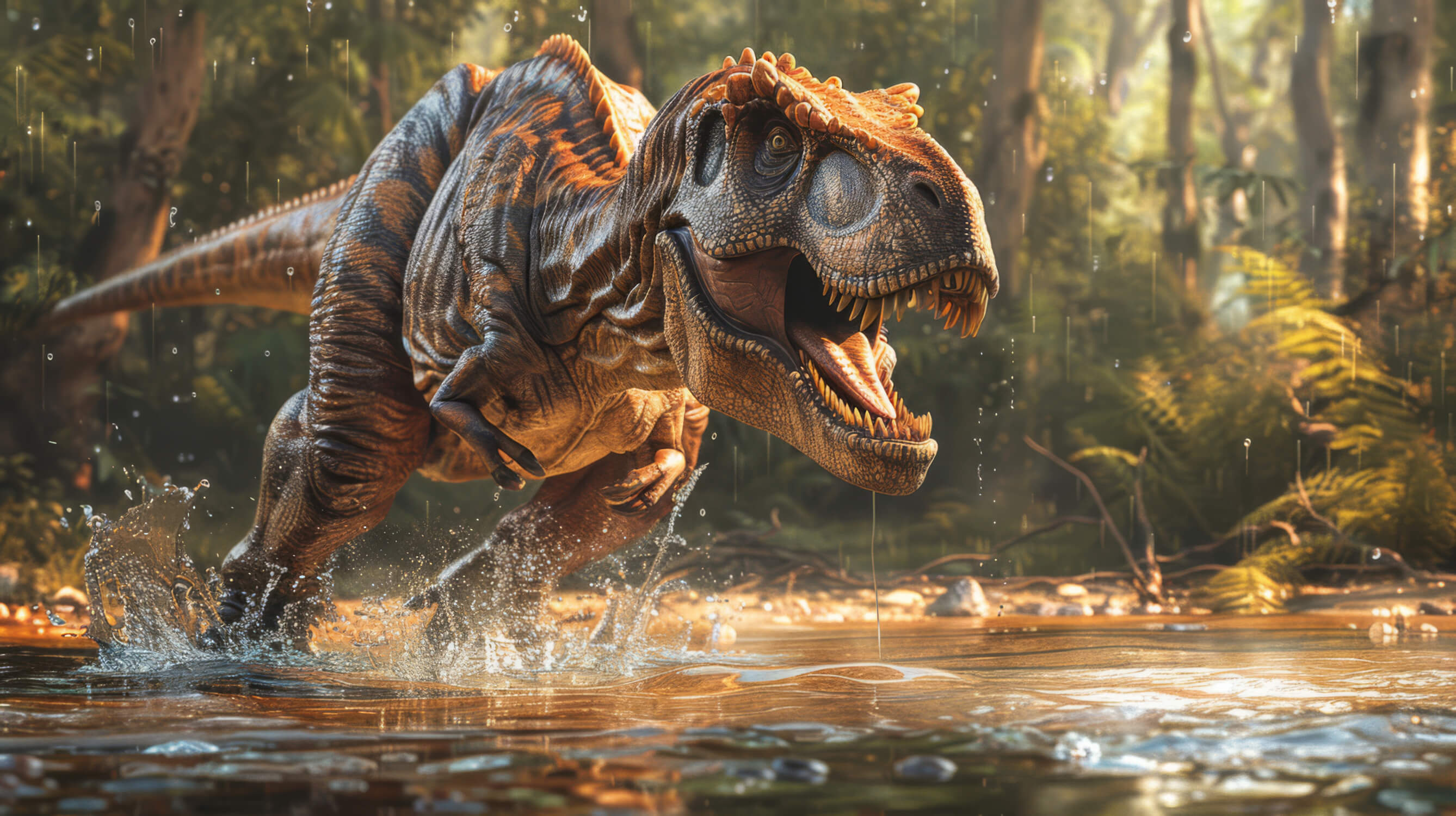 Wild Tyrannosaurus rex Wallpaper | Murals Wallpaper