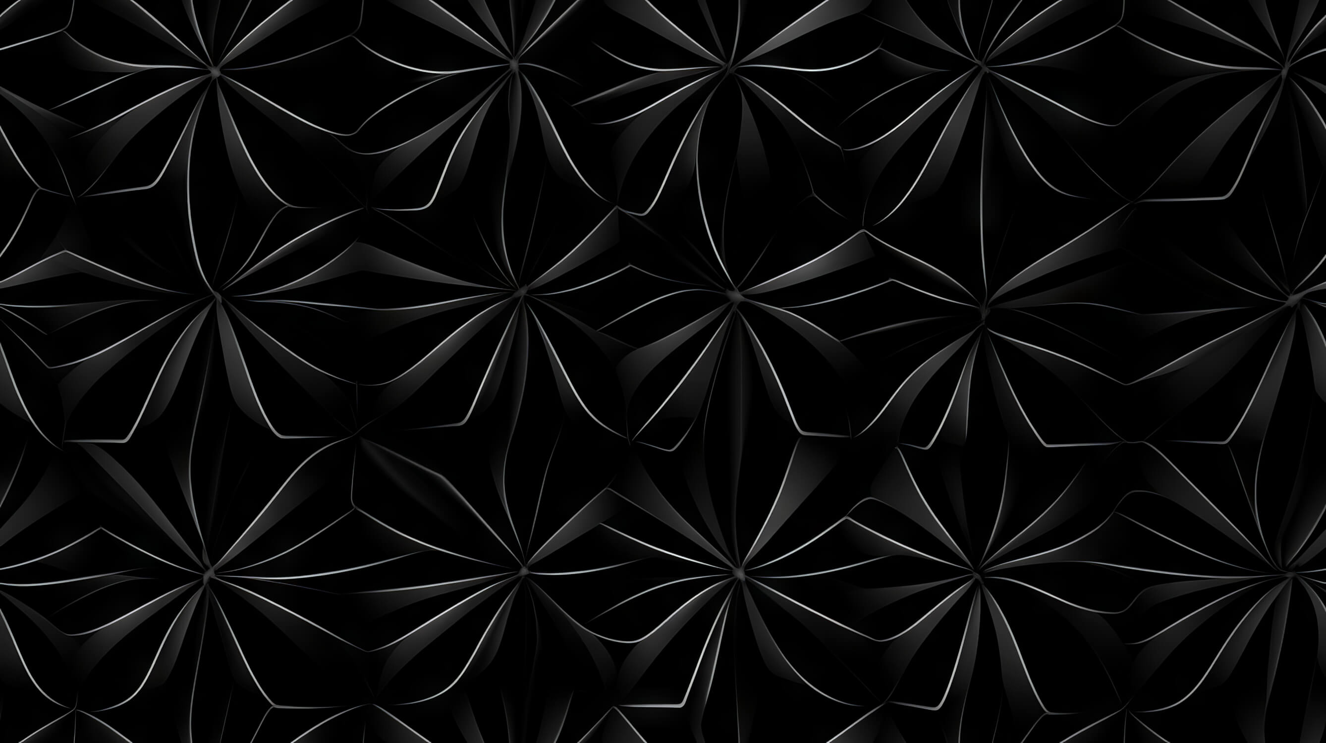 Black Geometric Wallpaper | Murals Wallpaper