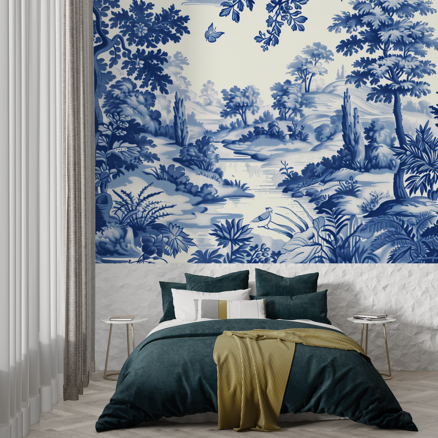 Bohemian Toile de Jouy Wallpaper | Murals Wallpaper