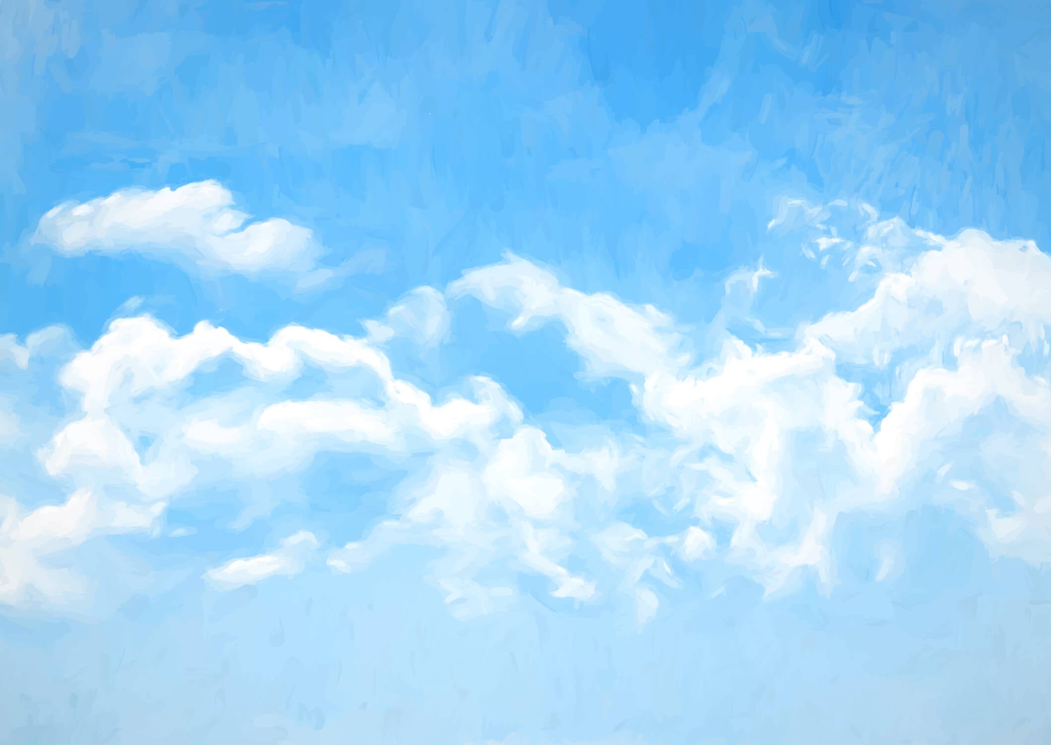 Sky Cloud Mural Wallpaper | Murals Wallpaper