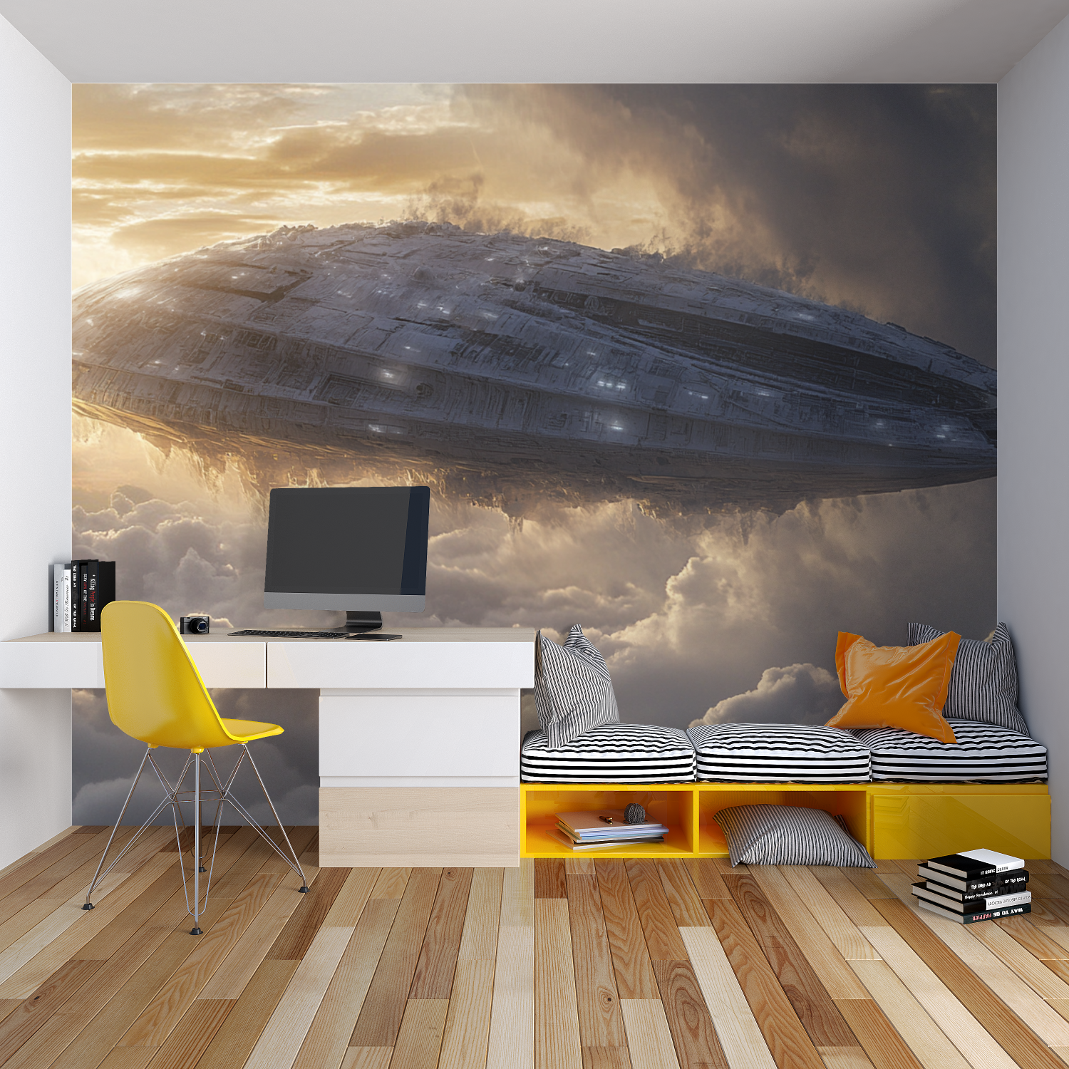 UFO Wallpaper | Murals Wallpaper