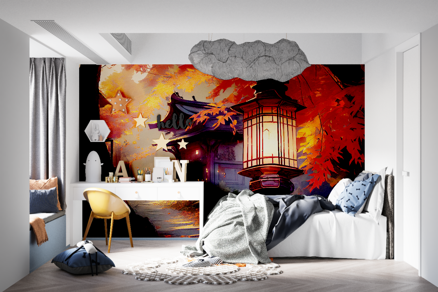 Teen Manga Wallpaper | Murals Wallpaper