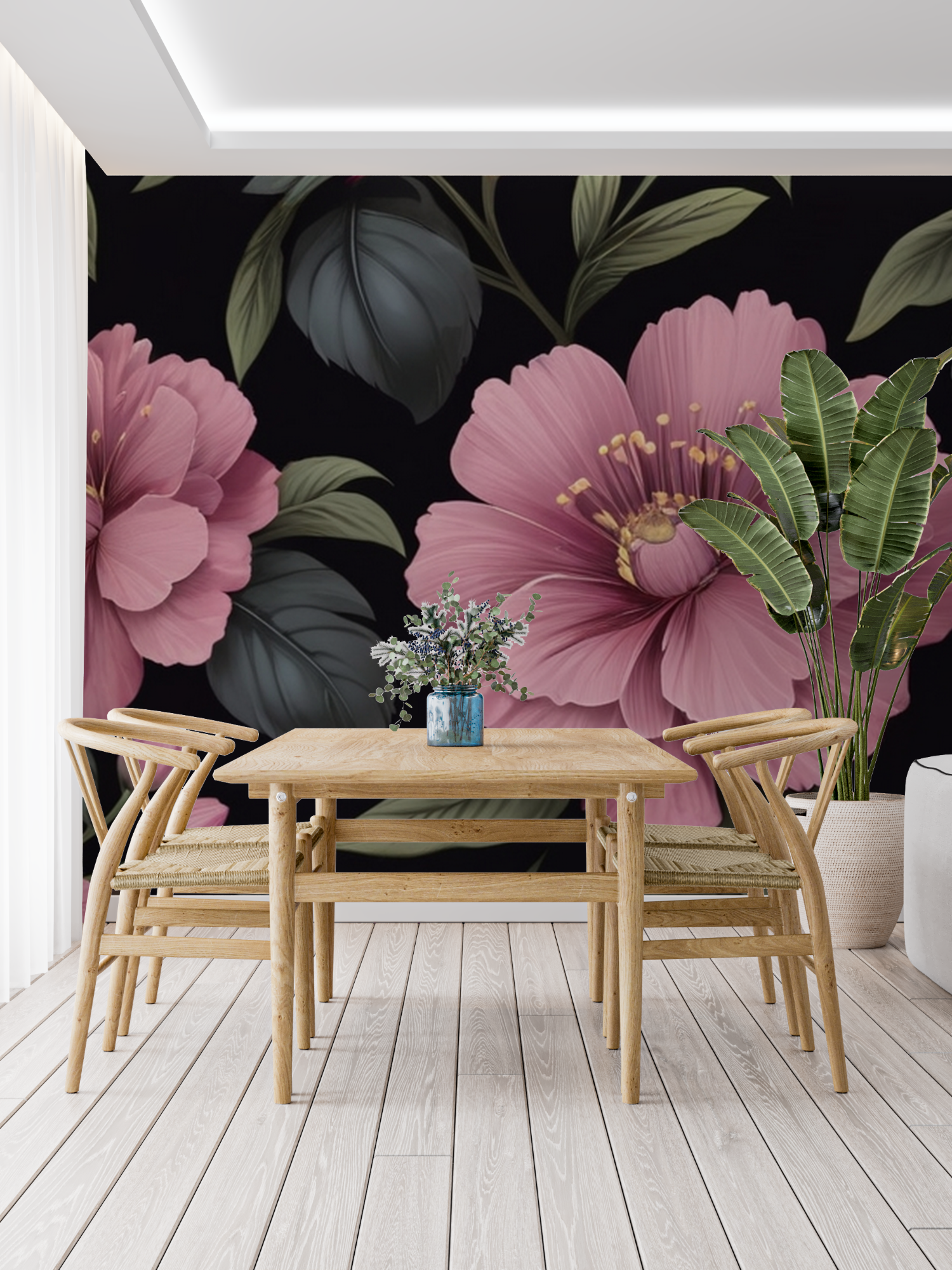 Black Pink Wallpaper | Murals Wallpaper