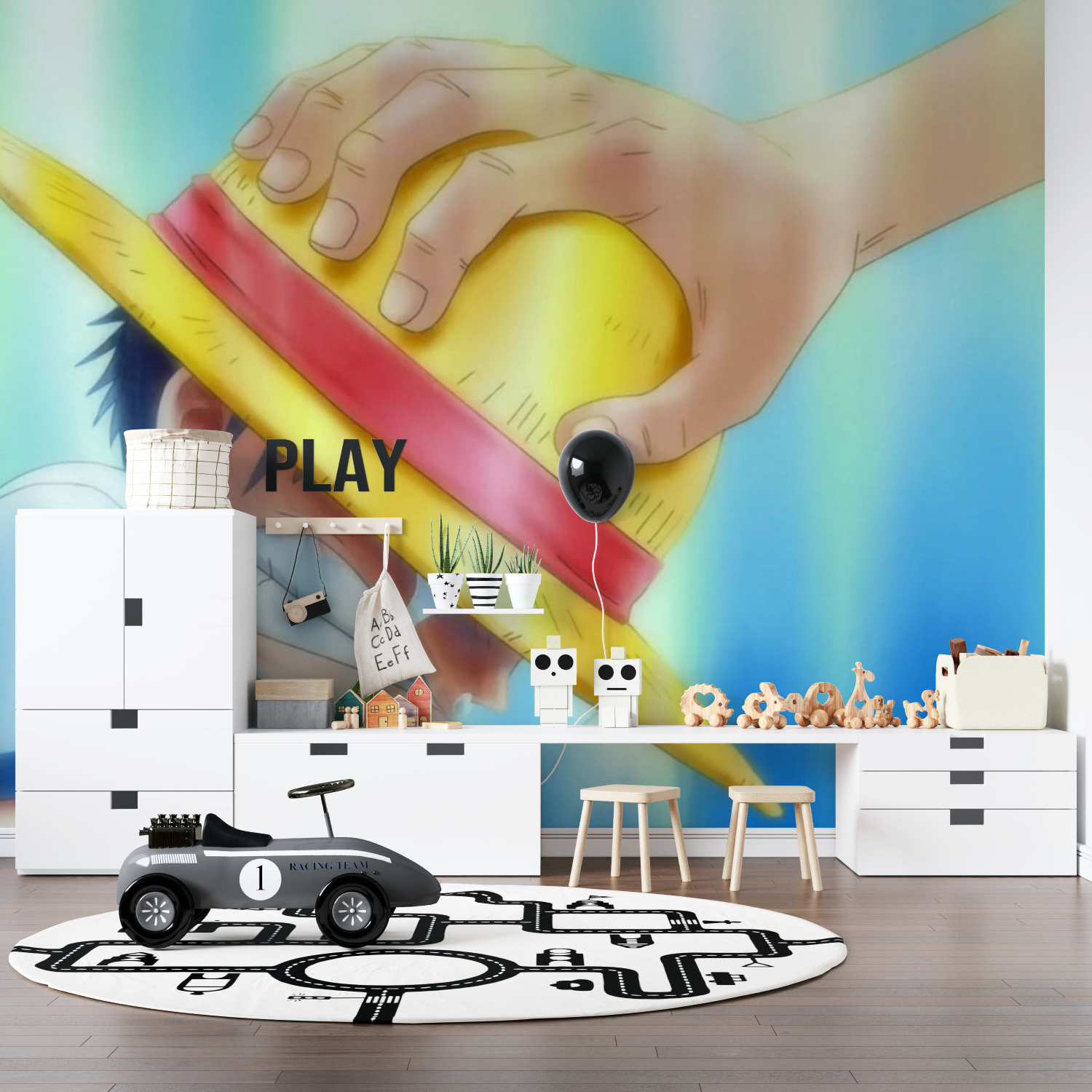 One Piece Luffy Head Wallpaper | Murals Wallpaper