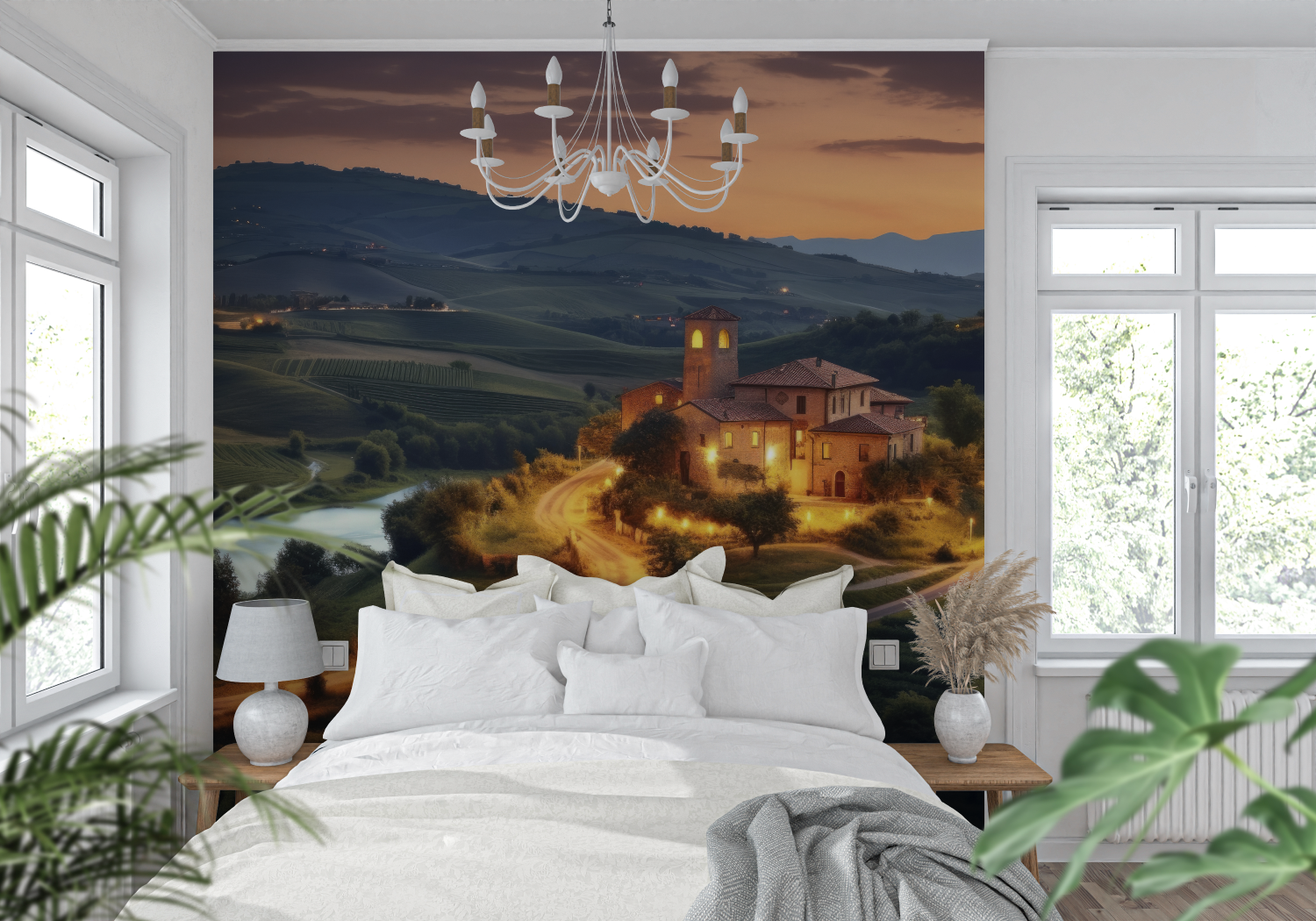 Italian Landscape Mural Wallpaper | Murals Wallpaper