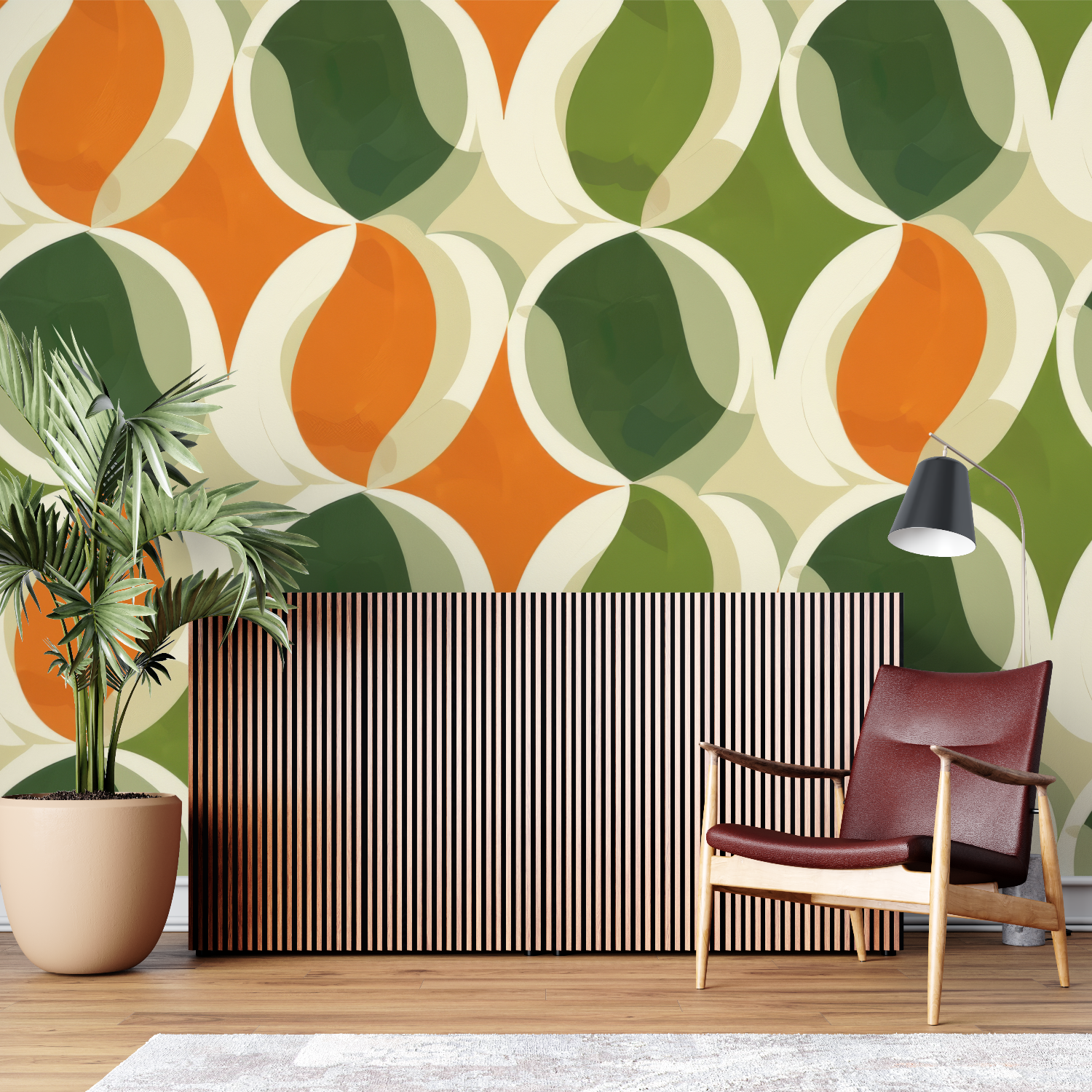 80s Green Wallpaper | Murals Wallpaper
