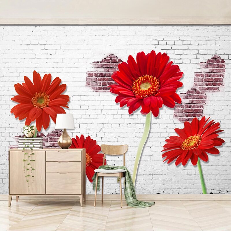 Gerbera Wallpaper | Murals Wallpaper