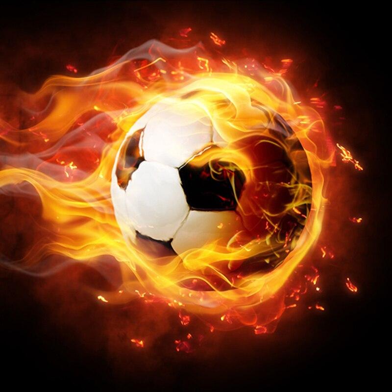 Fire Soccer Wallpaper | Murals Wallpaper