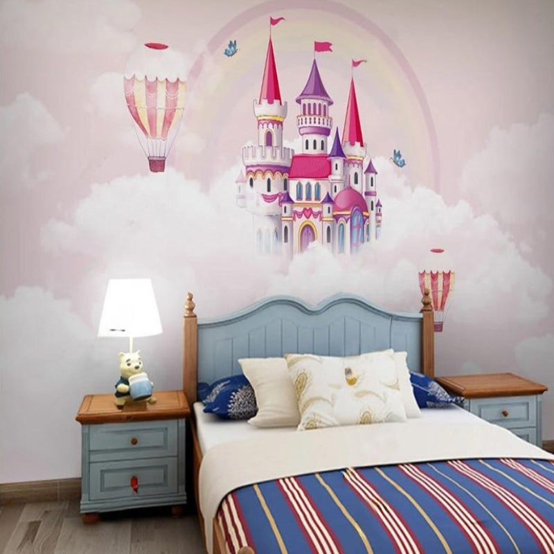 Princess Wallpaper <br/> Banner and Castle | Murals Wallpaper