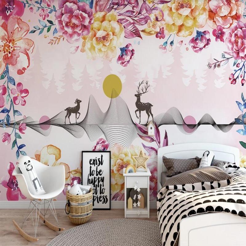 Classic Trend Girl Wallpaper | Murals Wallpaper
