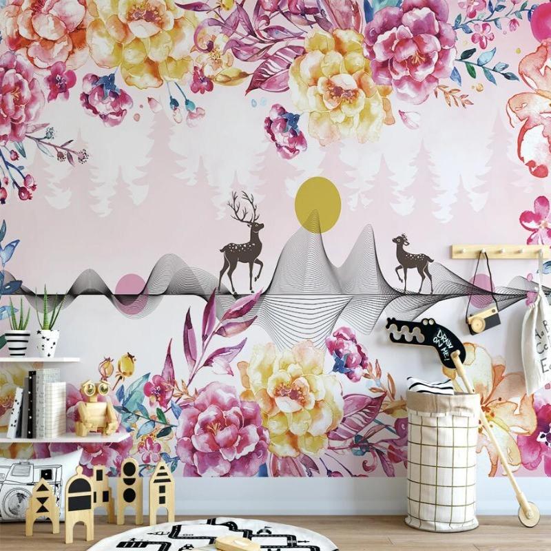 Classic Trend Girl Wallpaper | Murals Wallpaper