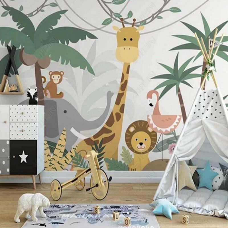 Animal Wallpaper <br/> Jungle & Co. | Murals Wallpaper
