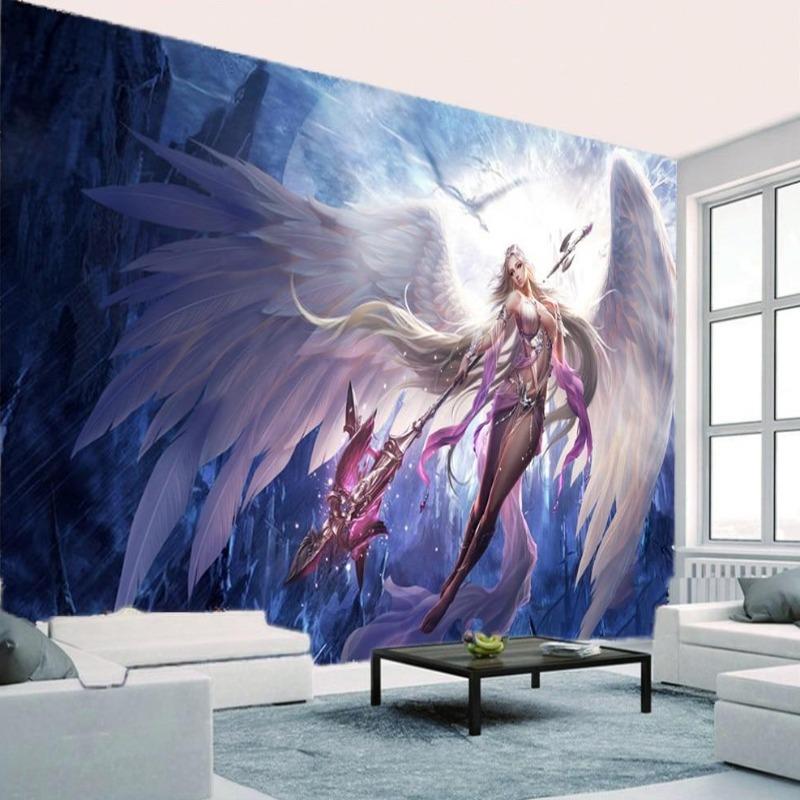 Japanische Manga Tapete Japanischer Engel | Wandbilder Tapete