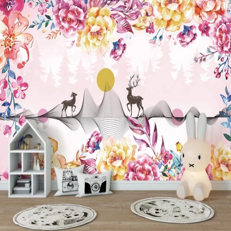 Classic Trend Girl Wallpaper | Murals Wallpaper