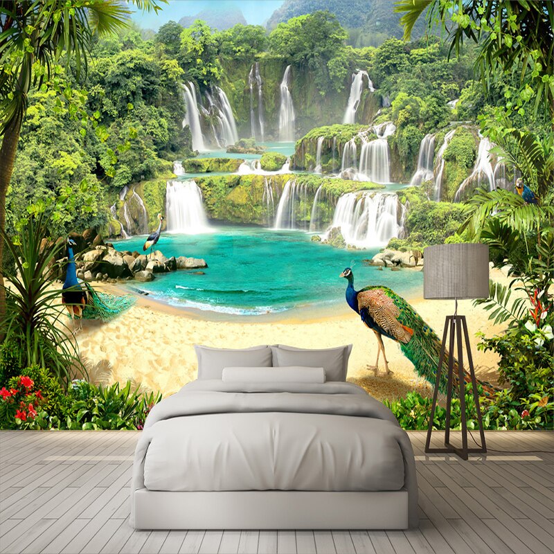 Zen Waterfall Wallpaper | Murals Wallpaper