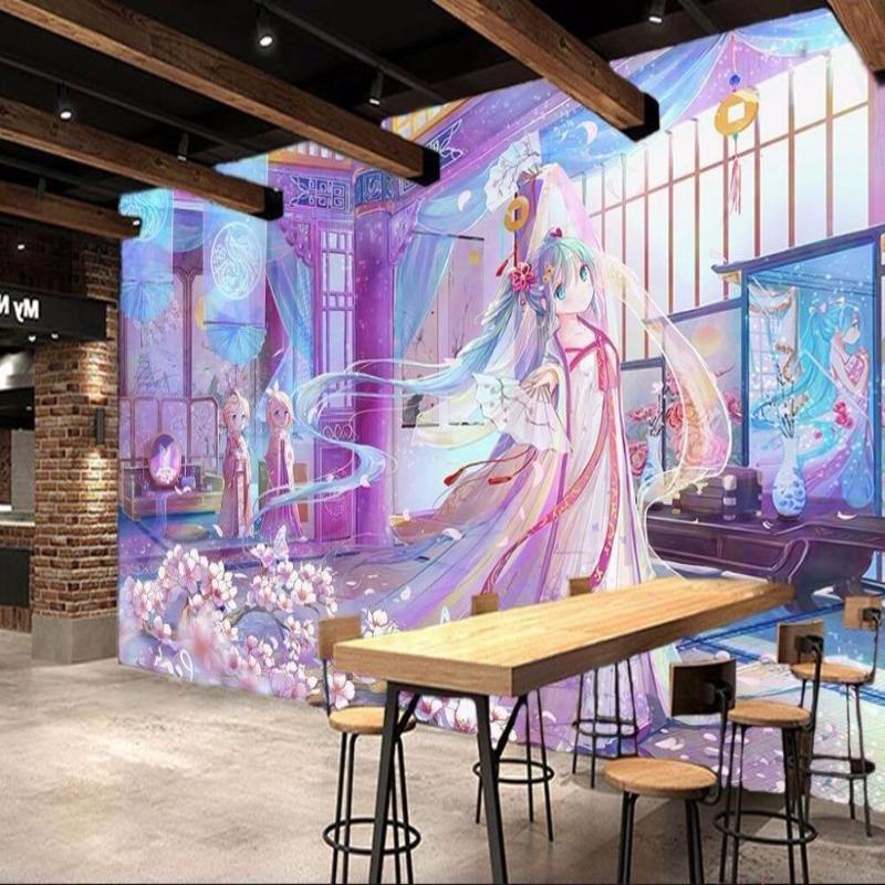 Japanische Manga Tapete Fairy Girl | Wandbilder Tapete