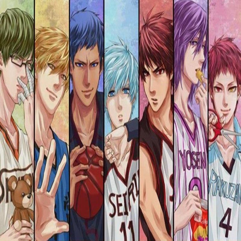 Japanisches Manga-Papier-Basketballteam
