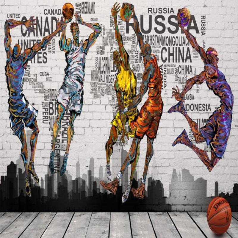 Basketball Dunk Wallpaper | Murals Wallpaper