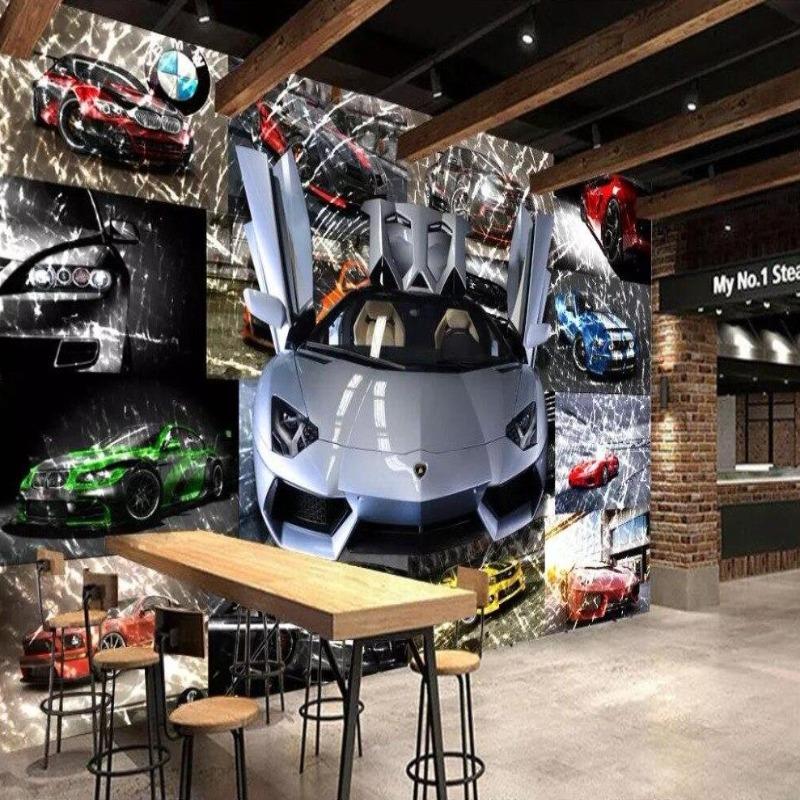 Lamborghini-Auto-Hintergrundbild | Wandbild-Hintergrundbild