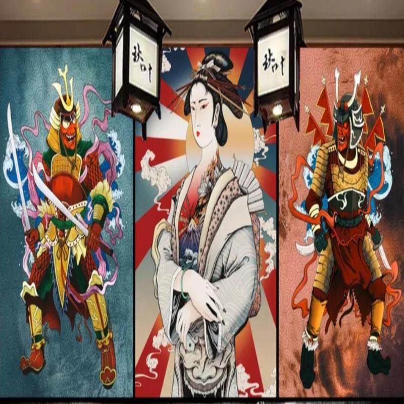 Japanese Wallpaper Duel Warrior Samurai | Murals Wallpaper