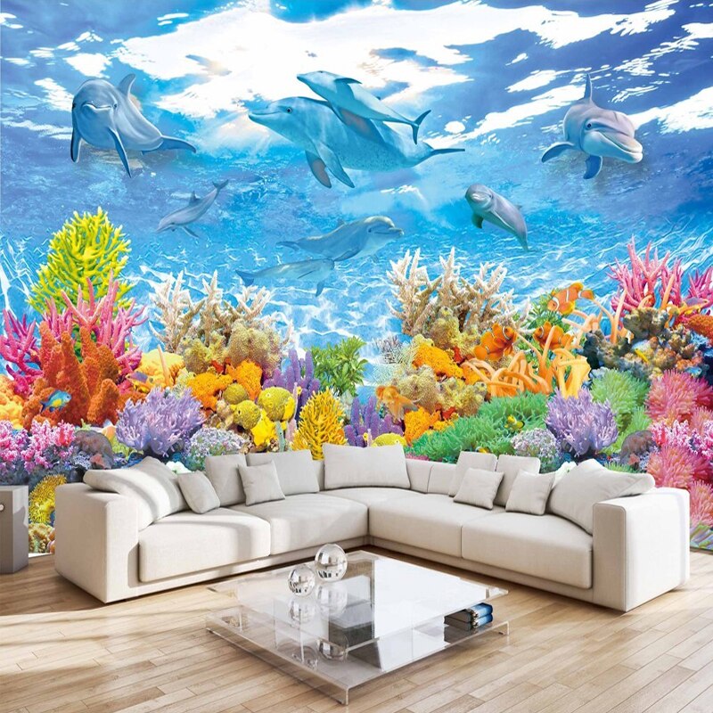 Marine Background Wallpaper | Murals Wallpaper