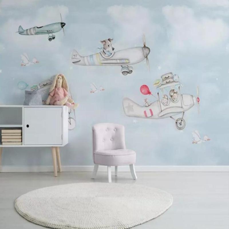 Wallpaper Plane Alignment | Murals Wallpaper